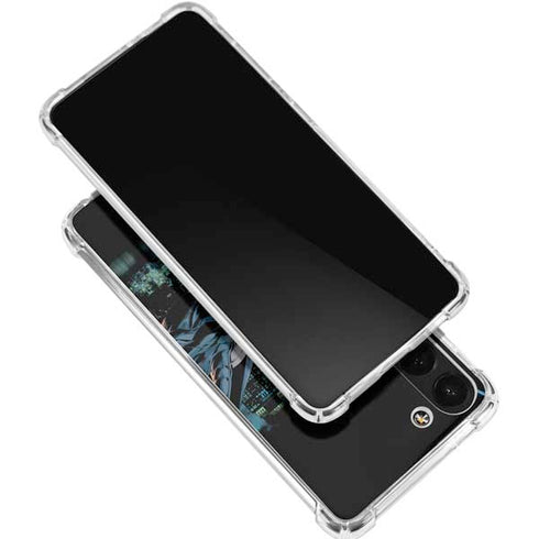 DC Comics Batman All Star Batman & Robin, The Boy Wonder Action Pose Art BY Jim Lee Galaxy S24 FE Clear Case